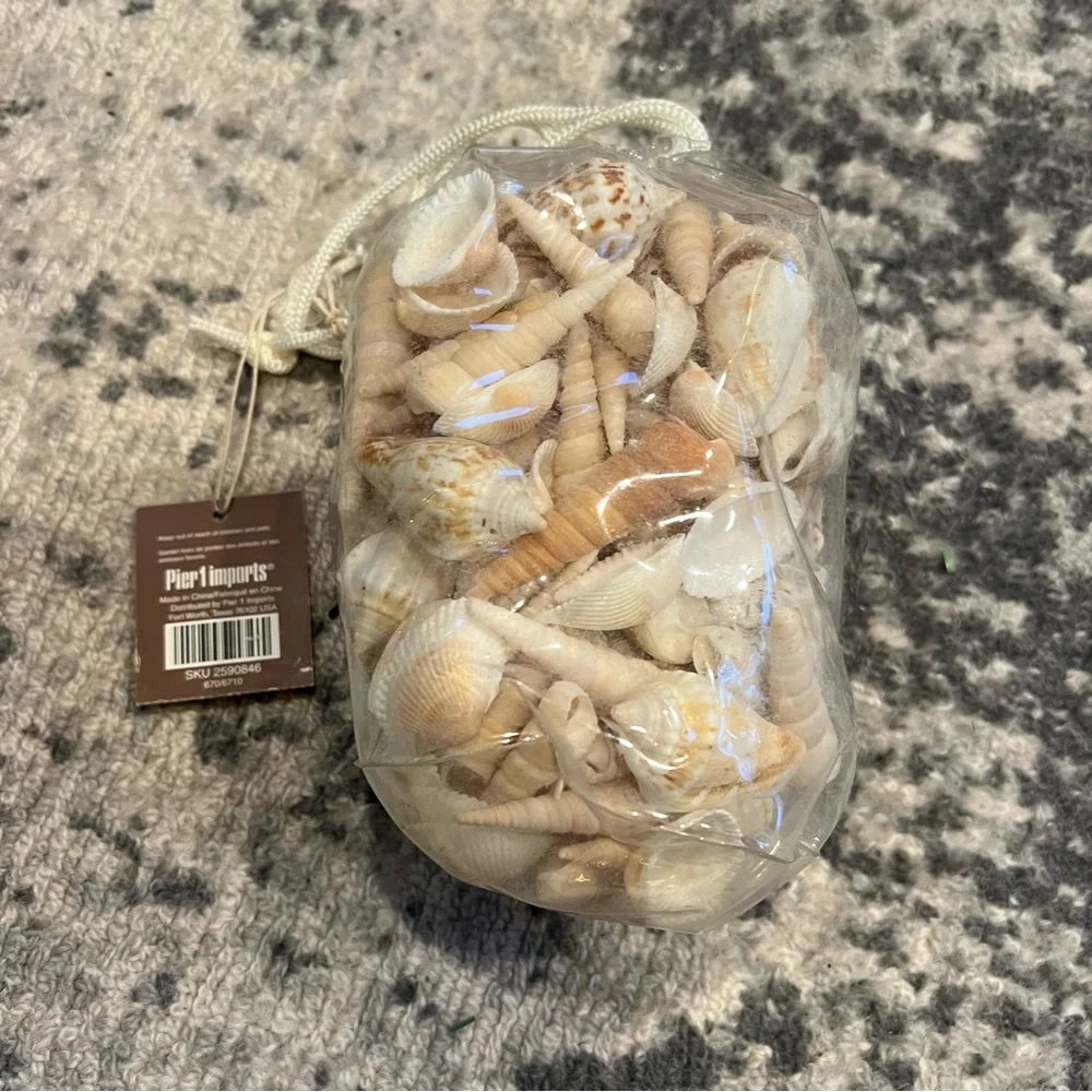 NWT PIER 1 Imports natural shell mix